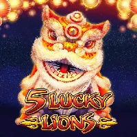 Ikon game 5 Lucky Lions dari Habanero