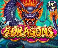 Ikon game 5 Dragons(H5) dari Megawin