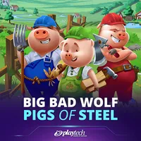 Ikon game Big Bad Wolf: Pigs of Steel dari Playtech